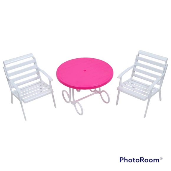 Barbie Toys Barbie Patio Pool Furniture Set Poshmark